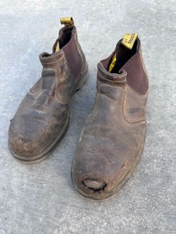 Doc marten steel toe boots