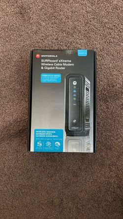 Wireless Cable Modem And Router
