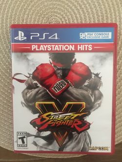 Sony PlayStation ps4 street fighter 5