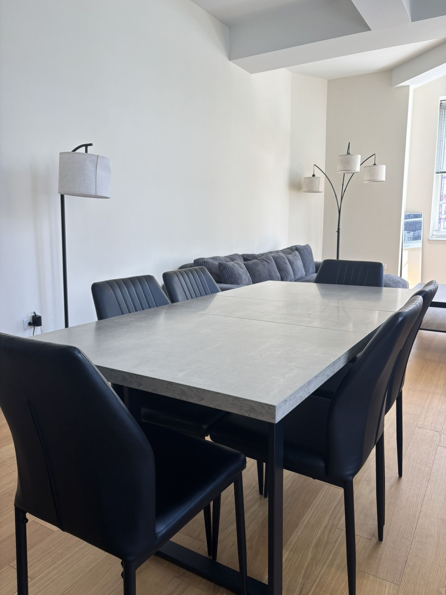Marble Dining Table With Six Chairs