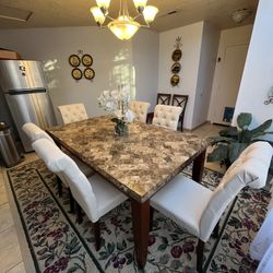 Dining Table With 6 Brand New Chairs🔺used for stage🔺
