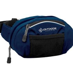 Outdoor Products Essential 2 Ltr on Waist Pack Fanny Pack, Blue