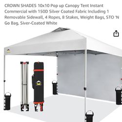 Tent/weights/Sidewall