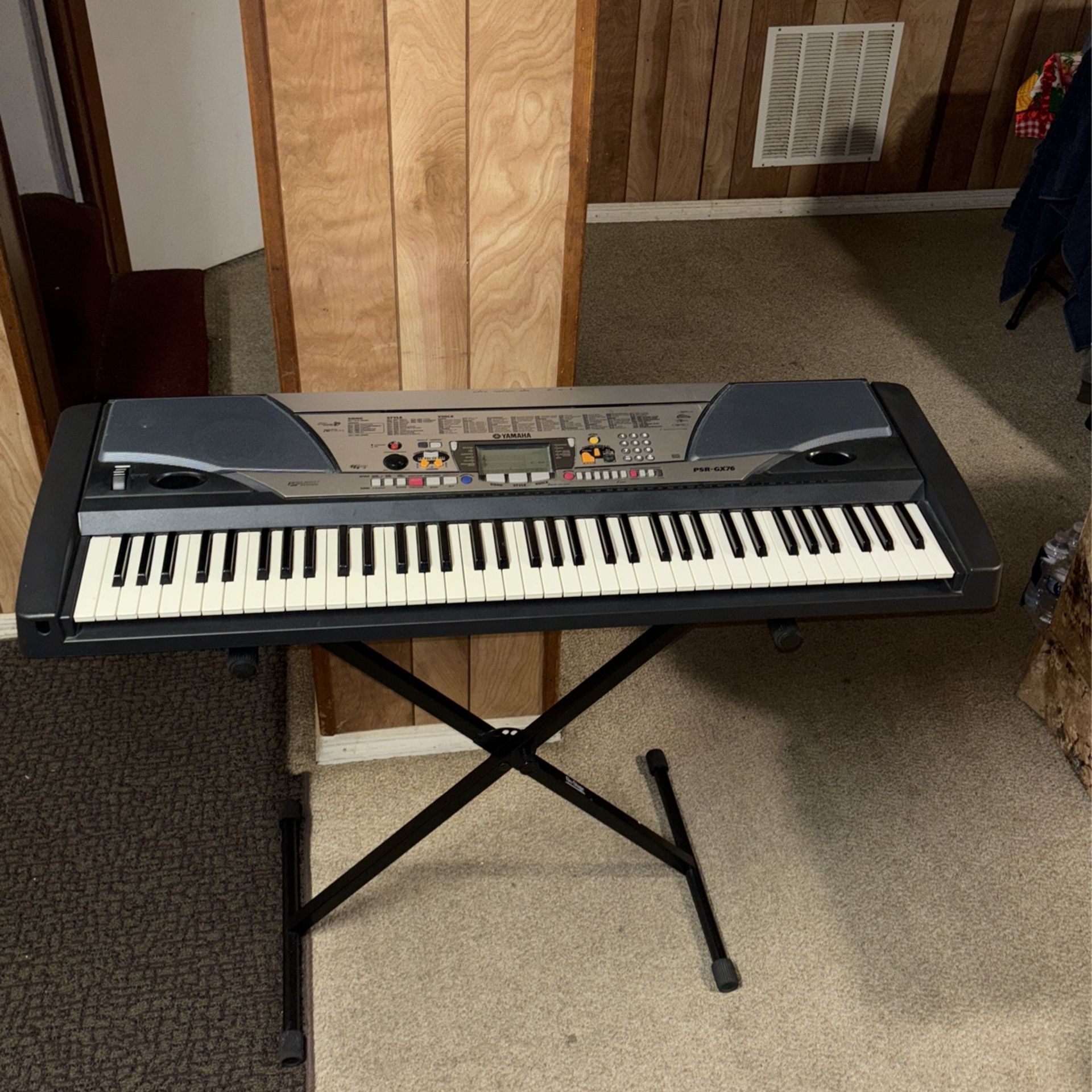 Yamaha Psr-gx76 76-key Electronic Keyboard W/ Lesson Mode, Dj Mode