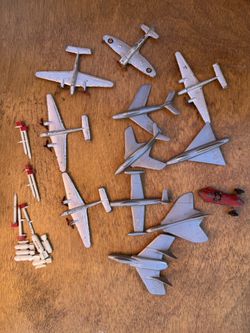 Antique / Vintage Airplane Automobile Dinky Toys