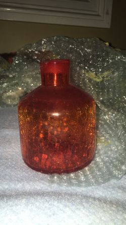 Glass mini flower vase