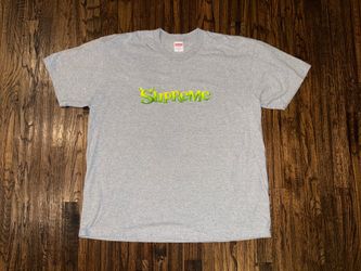 Supreme (FW21) Graphic Shrek Tee Heather Gray Size X-Large XL