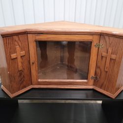 Hand Made Shadow Box Wood Stained