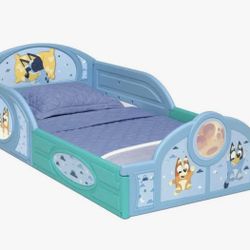 bluey toddler bed