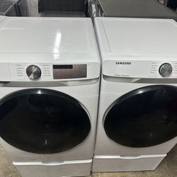 💯🎉Samsung Washer And Dryer Electric Nice Set💯🎉