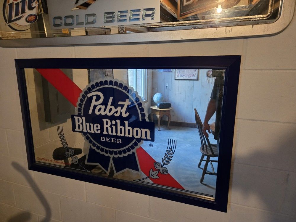 Pabst Blue Ribbon Sign