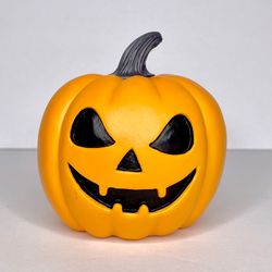 Target Bullseye Playground Halloween Jack o Lantern Resin Figural