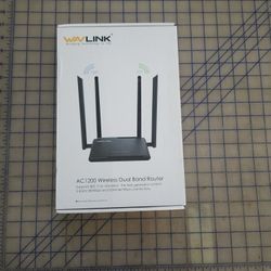 Wav-link Wavlink AC 1200 smart wifi wi-fi router 2.4G 300 Mbps & 5G 867 Mbps


