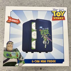 NWT Disney Toy Story portable 6-Cans Mini Fridge