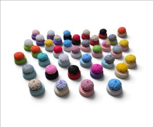 Dumplings Silicone Focal Beads - Mix A