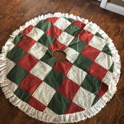 Homemade Tree Skirts