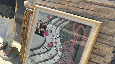 Framed Music Sheet Art Print
