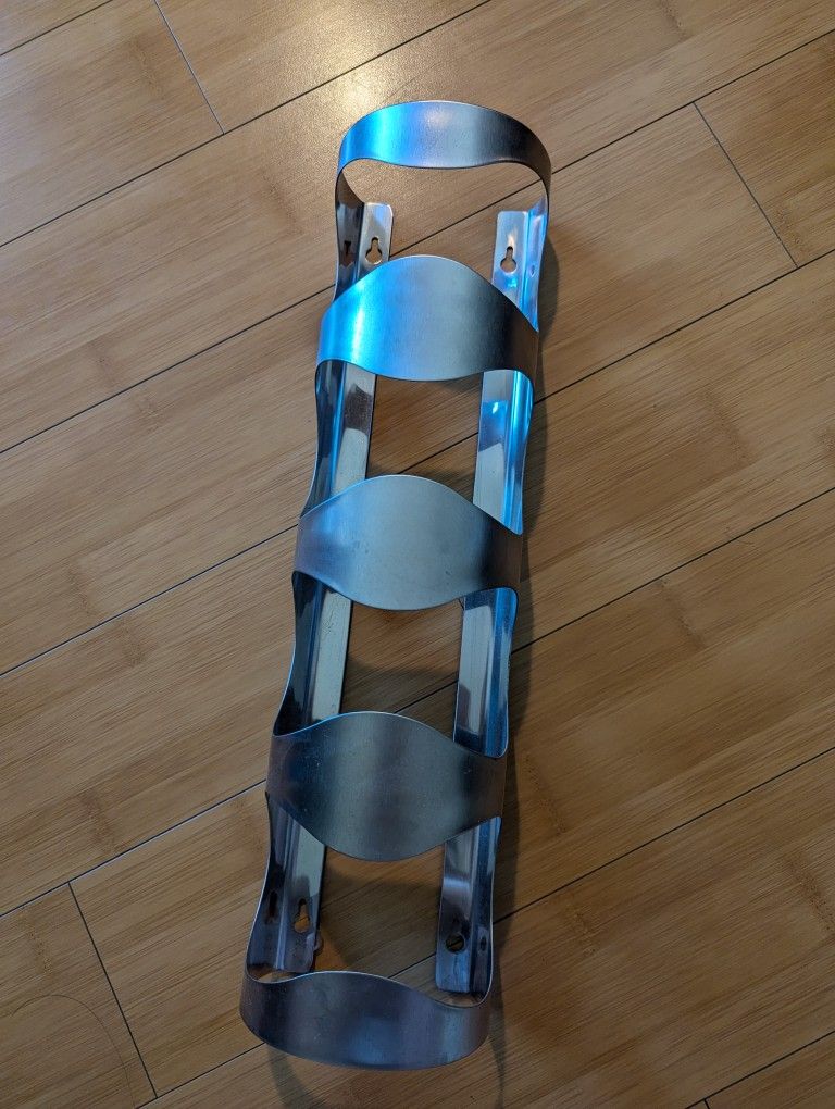 Ikea Stainless Steel Wine Rack / Holder