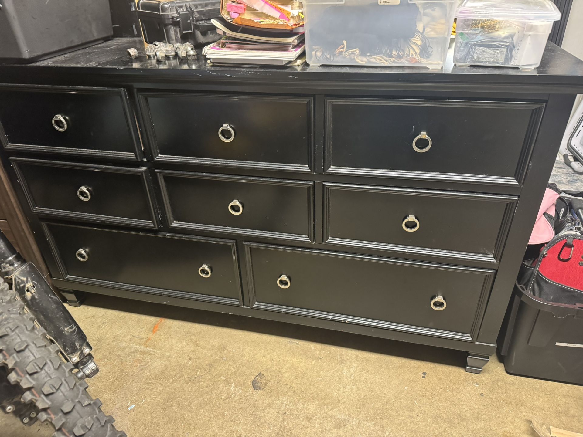 8 Drawer Dresser With Mirror