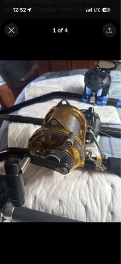 Penn International 80TW + Custom 80lb Roller Rod