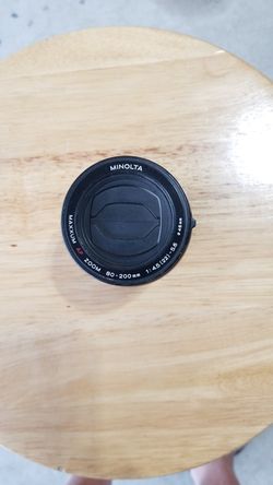 Minolta Maxxum AF 80-200 zoom lens. 1.45-5.6