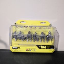 Ryobi Router Bit Set 