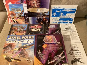 Three Rare STAR WARS PC Games