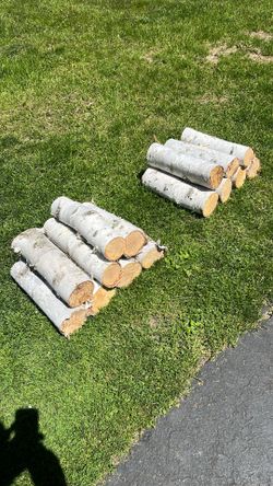 Birch logs