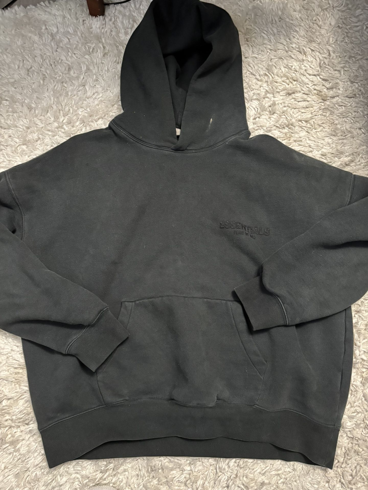Black Essential Hoodie