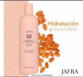 Crema de almendras jafra para el cuerpo de almendras tamaƱo especial 500ml 16.9 oz