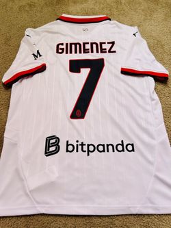 2024/25 A.C. Milan ‘Santiago Gimenez #7’ Away Soccer Jersey
