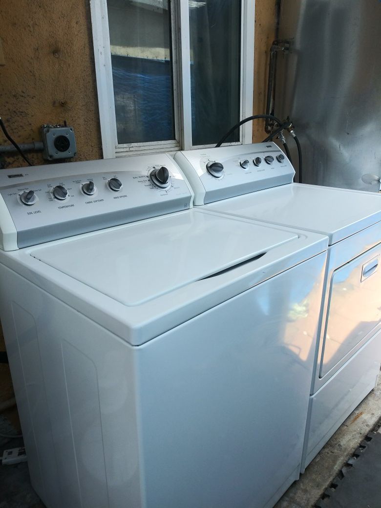 Lavadora y secadora Kenmore