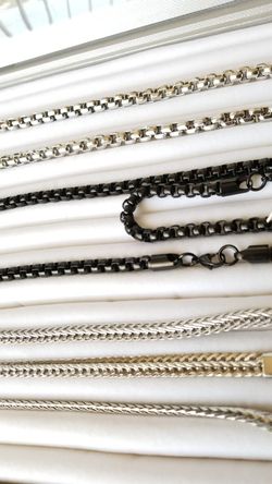 Stainless Steel Necklace and Bracelet combos