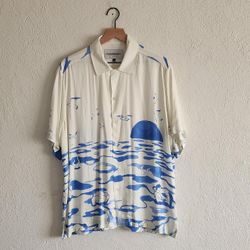 Carne Boliente Everyone I Did Last Summer Button Down Shirt 
Size L