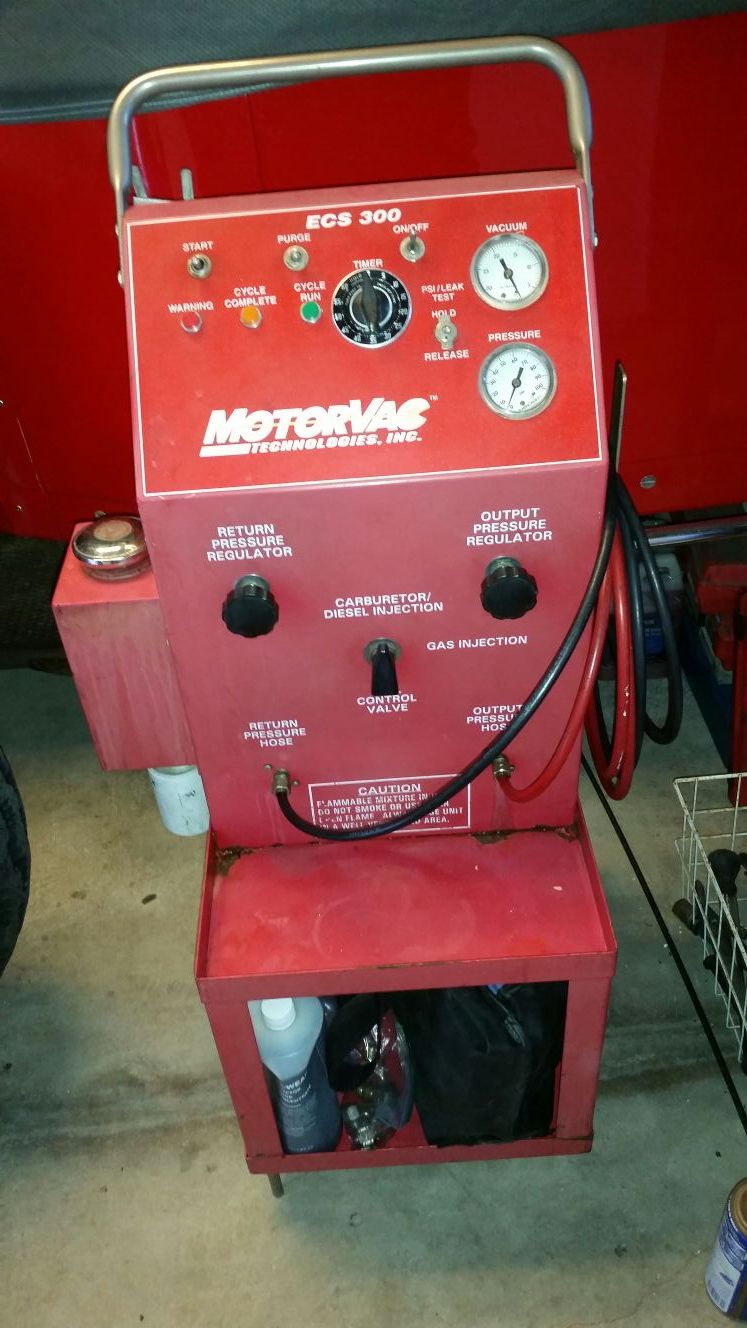 Motorvac ECS 300 ECS300 Fuel System Cleaner CarbonClean Carbon Cleanin