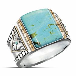 *New Arrival* Southwest Square Ring Size 8 or 9 *See My Other  800 Items*