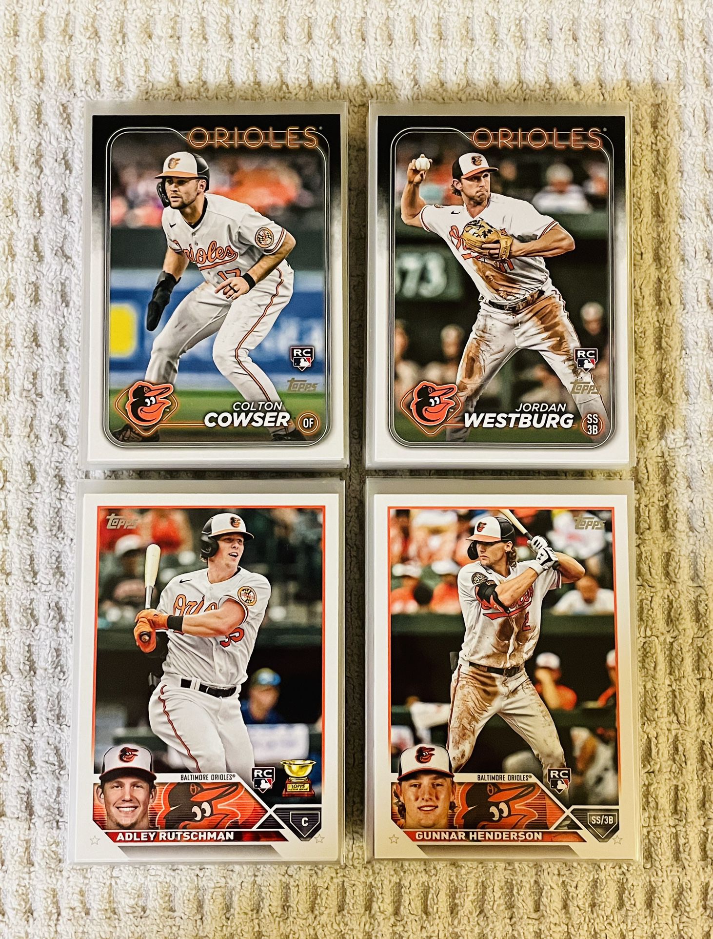 Baltimore Orioles 105 Card Baseball Lot!