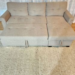 Sectional Sofa L-Shaped Sofa Couch Bed