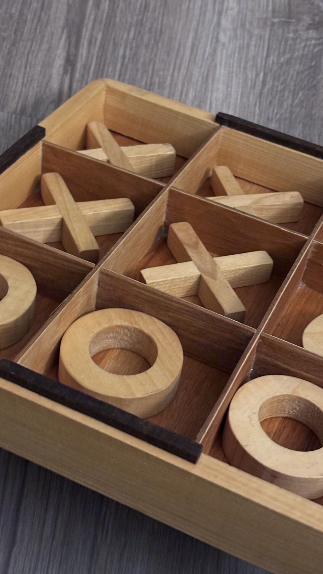 XO Wooden Game/Decor