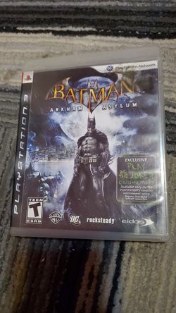 PS3 Batman Arkham Asylum
