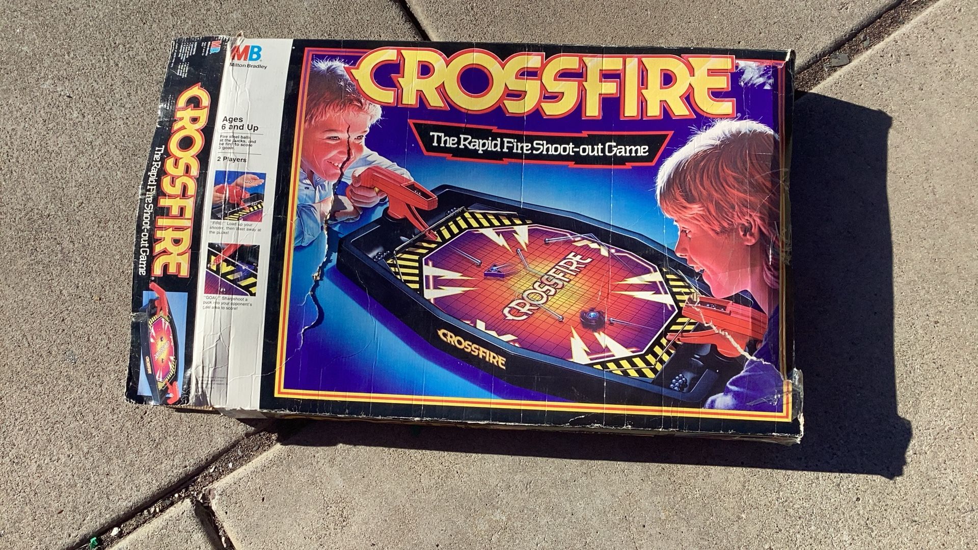 Crossfire, The Rapid Fire Shoot-out Game.