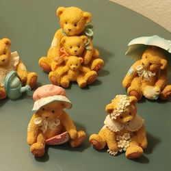 Cherished Teddies Figurines- All 5