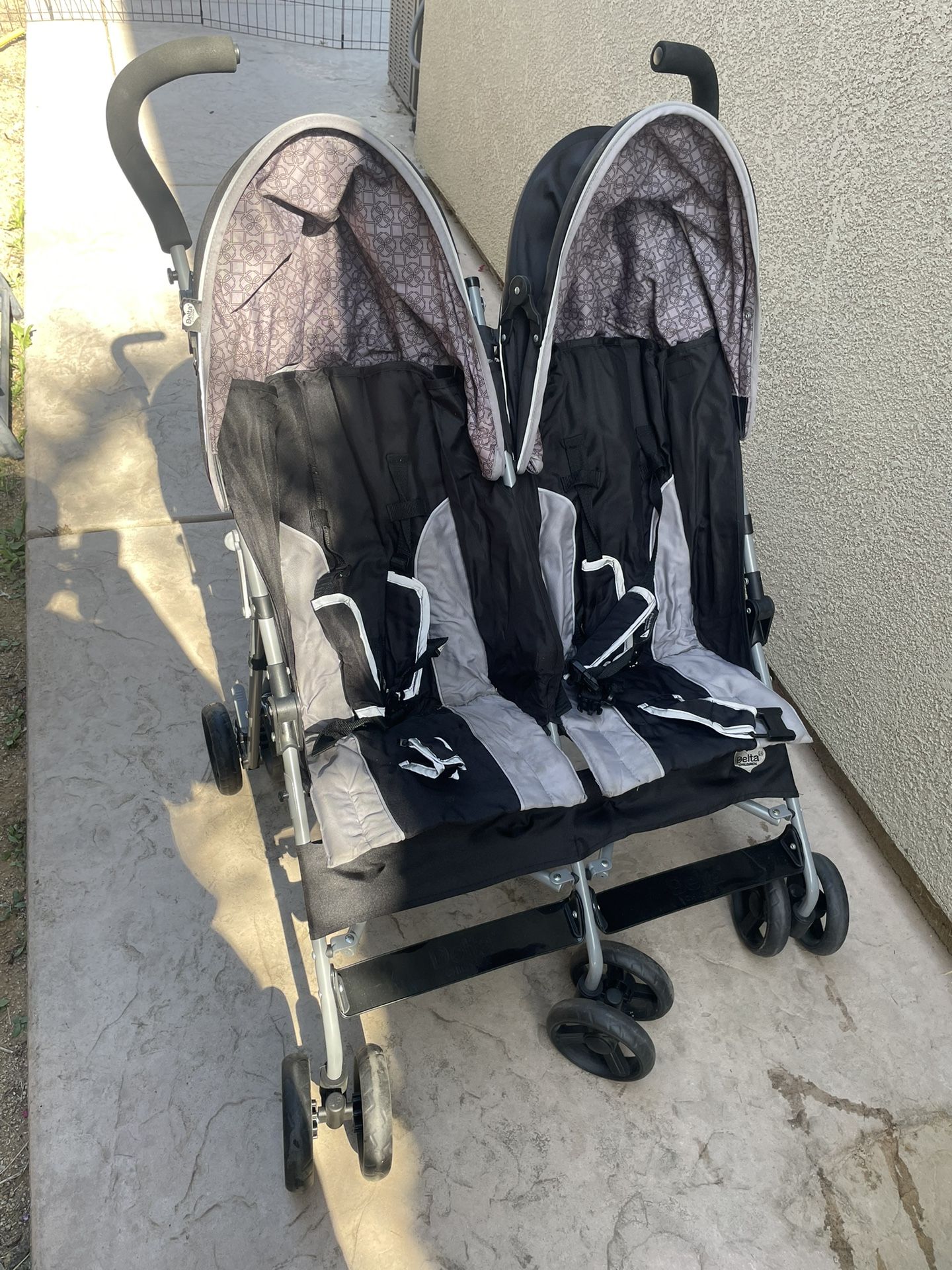 Foldable Double Stroller