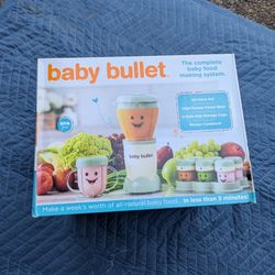 Baby Bullet Baby Food Maker NIB