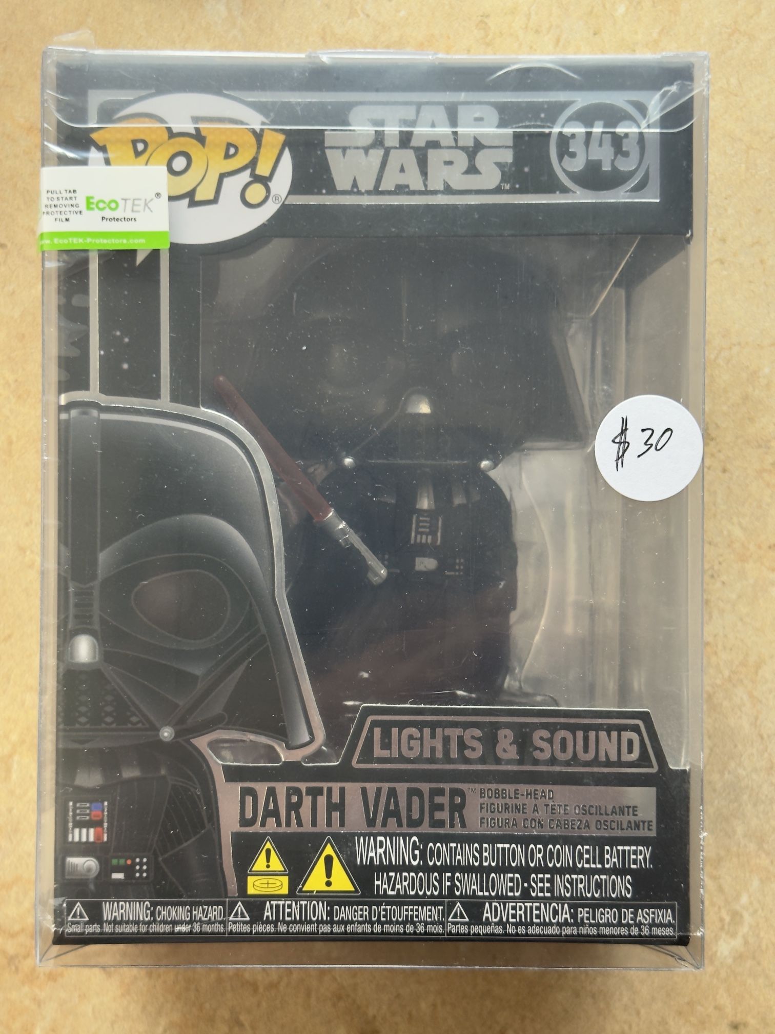 💡🔊 Darth Vader Funko – Lights & Sound | Mint in Case | Never Opened!