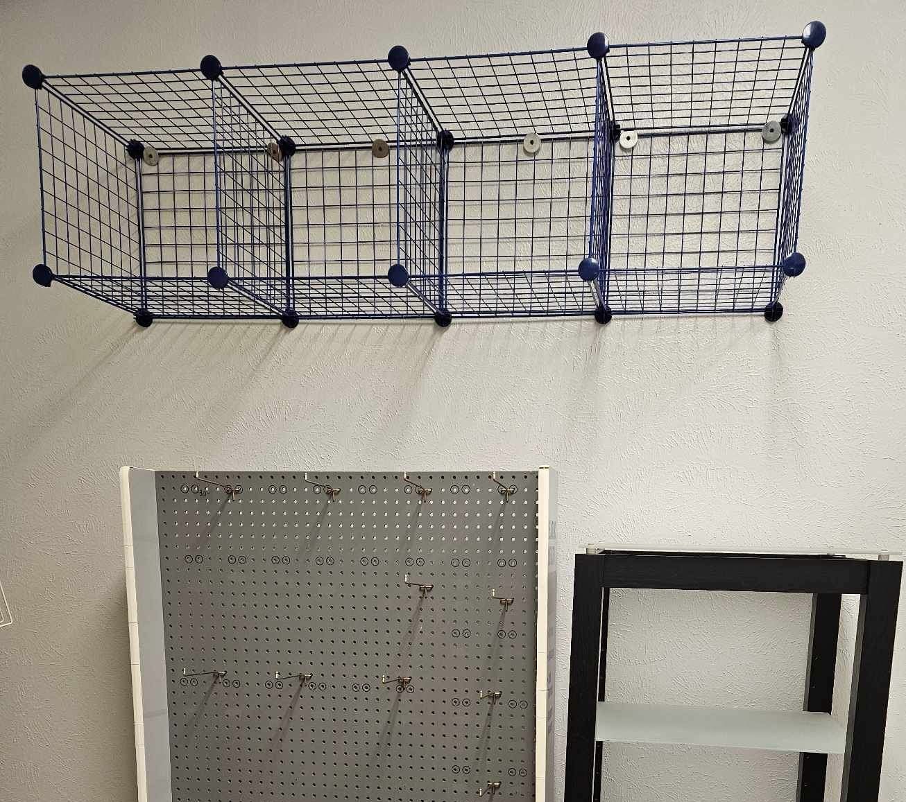 Cubed Grid Wire Organizer Storage Cubes/Shelves- Please Read Description