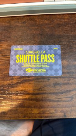 WEEKEND 1 SHUTTLE PASS