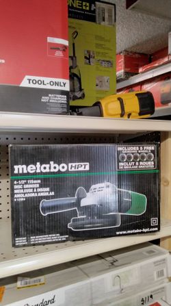 METABO HPT 4 - 1/2" 115mm DISC GRINDER