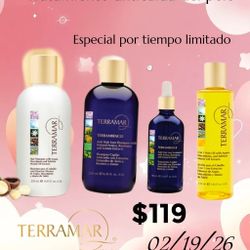 Tratamiento Anticaida Del Pelo Terramar Y Mas Productos Del Cuidado De La Piel, Lociones Y Productos De Uso Diario