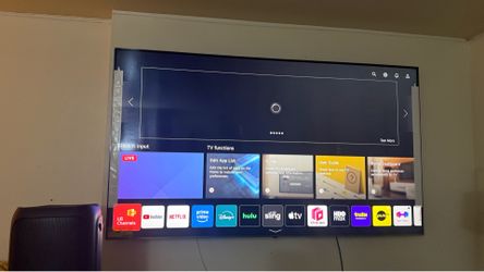 86’ LG smart tv